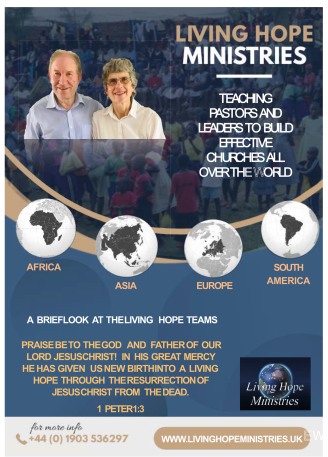 Living Hope Magazine - Click here for online PDF copy